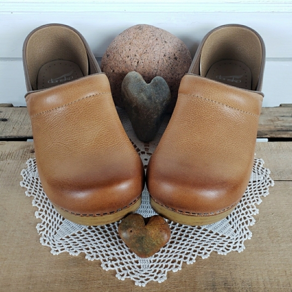 WiDE Dansko Pro Honey Clogs Burnished Distressed Cottage Boho 37 38 39 40 42 43 - Picture 8 of 10